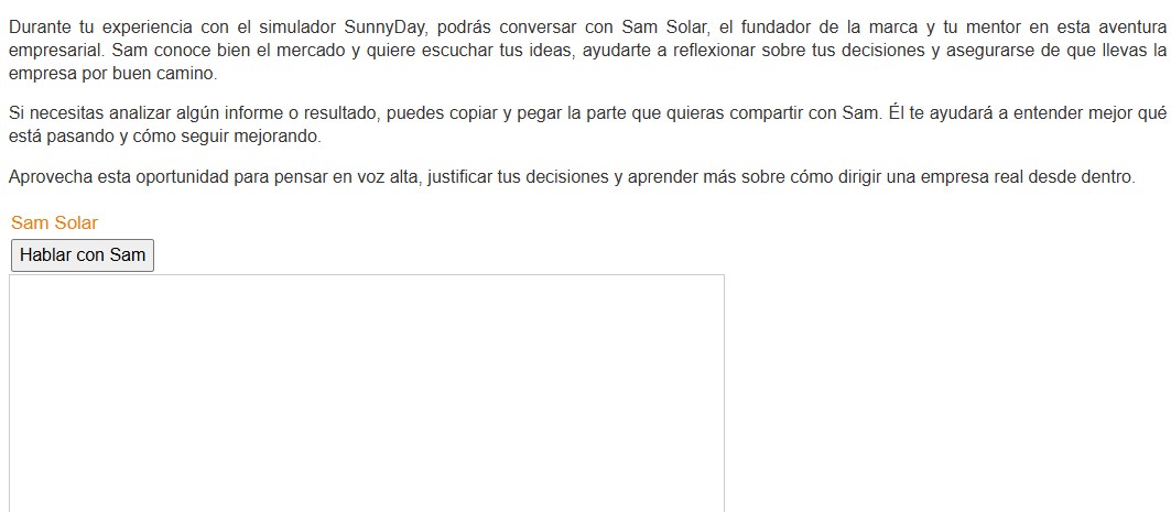 Sam Office: conversación con Sam Solar